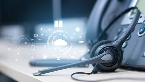 Cloud telephony enabling hybrid work communication